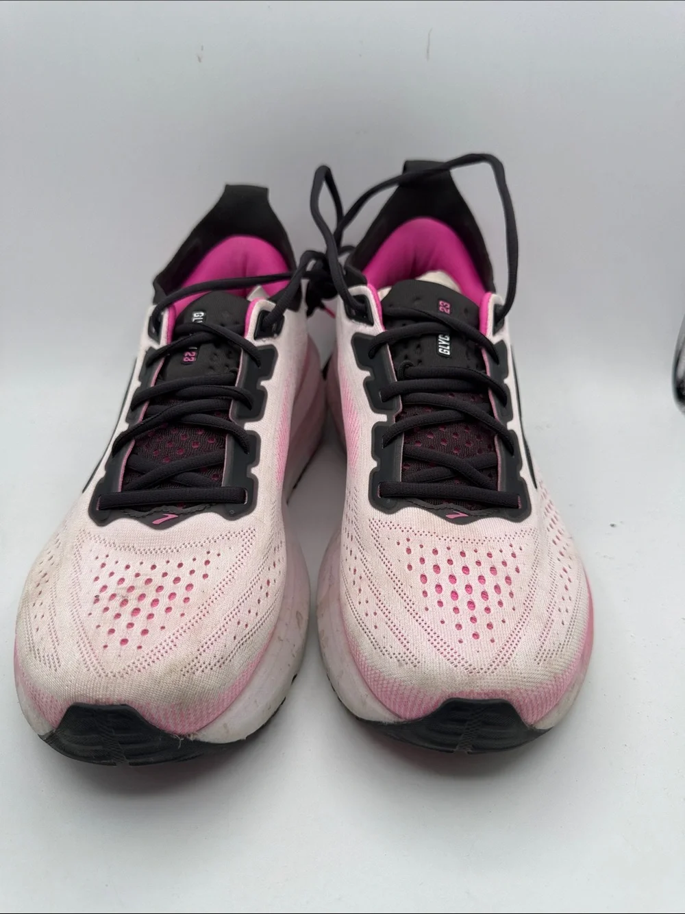 Brooks Glycerin 23 Women’s 9.5 Running Shoes - Pink/Black S1 - Picture 2 of 6